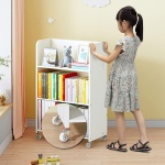 Estanteria con ruedas 3 niveles blanca - Imagen 2