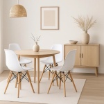 PACK 4 Sillas EAMES DSW Blancas - Imagen 2
