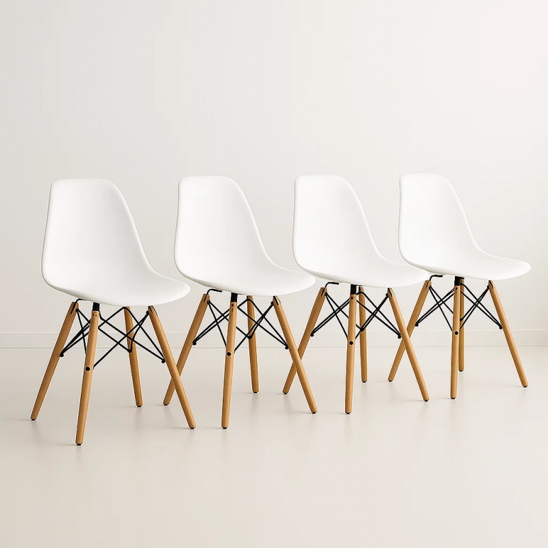 pack-4-sillas-eames-dsw-blancas PACK 4 Sillas EAMES DSW Blancas - Imagen 1