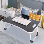 Mesa plegable para notebook gris