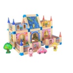 CASTILLO ARMABLE BLOQUES, DE MADERA