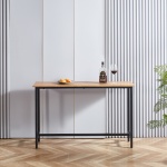 Mesa de Arrimo o Bar Alta Rustik - Madera Clara - Imagen 4