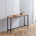 Mesa de Arrimo o Bar Alta Rustik - Madera Clara - Imagen 5