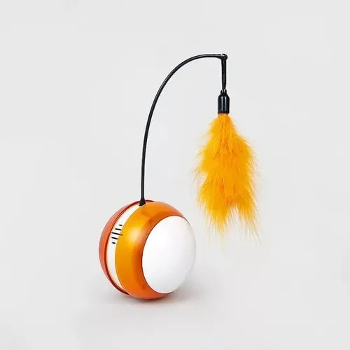 Pelota Bola Eléctrica Inteligente Sonido Realista Para Gatos - Imagen 5