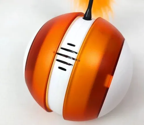 Pelota Bola Eléctrica Inteligente Sonido Realista Para Gatos - Imagen 6