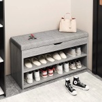 Zapatero cojin 2 niveles gris - Imagen 4
