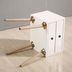 Velador Doble Eames White - Imagen 4