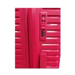 Set 3 Maletas Abs Ruedas 360°- Rojo - Imagen 4