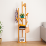 Perchero bamboo tres brazos - Imagen 2