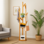 Perchero bamboo tres brazos - Imagen 3