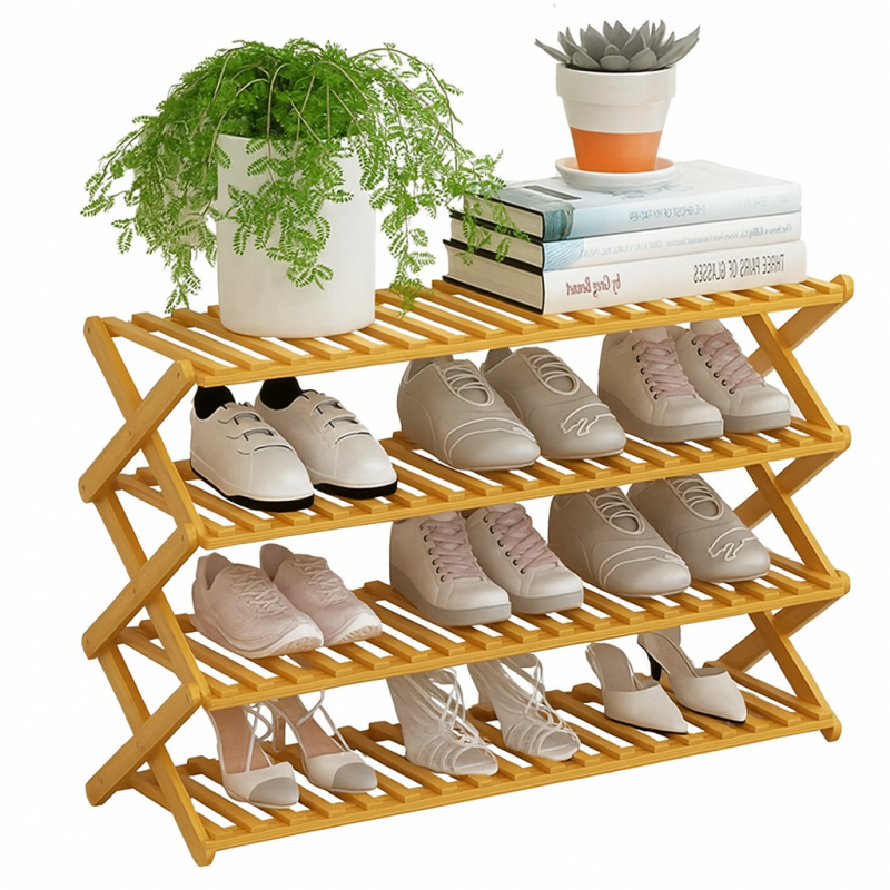 rack-bambu-4-niveles Rack bambú 4 niveles - Imagen 1