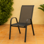 Silla de Terraza Asunción Negra - Imagen 2