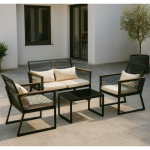 Set de Terraza Arrayan Negro