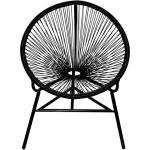 Silla de terraza Veracruz Negra