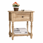 Velador Provenza Miel 1 cajon