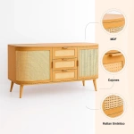 Rack De Tv Siena Rattan - Natural - Imagen 5