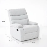 Sillón Bjorny - Gris claro - Imagen 5