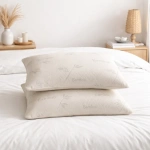 Almohadas de bambu. Pack 2 unidades