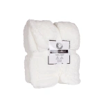 Frazada Soft Blanca Palermo 1.5 plazas