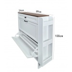 Zapatero Essenza Home Blanco - Imagen 3