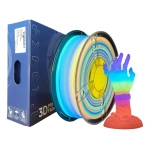 Filamento 3D Pla – Glow Arcoiris Luminiscente - Imagen 6