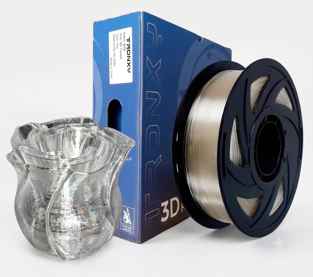 b271fc90-27f9-4388-9c6e-fe7ad2c56d36 Filamento 3D PMMA (Acrílico) – Transparente - Imagen 1