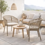 Silla de Terraza Trame - Aluminio y Cuerda - Imagen 3