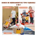 Juego Mesa De Herramientas Kids Tool 78 Psc - Imagen 4