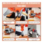 Juego Mesa De Herramientas Kids Tool 78 Psc - Imagen 6