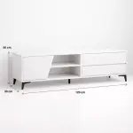 Rack Tv Valencia Blanco - Imagen 4