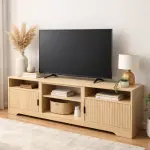Rack de TV Harmony 60 Pulgadas Madera Clara - Imagen 4