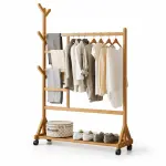 Perchero colgador doble de Bamboo