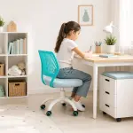 Silla de oficina para niños ajustable - Imagen 2